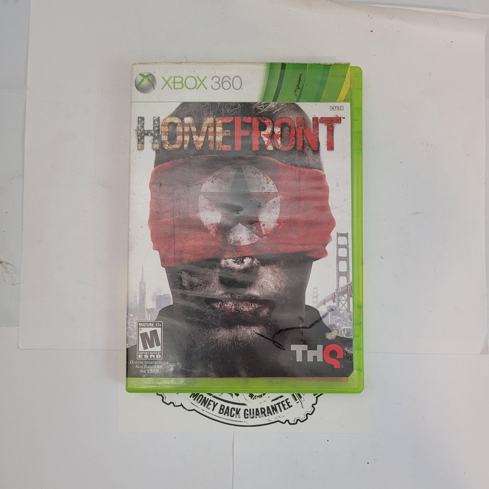 THQ Homefront Xbox 360 Video Game FPS Action Shooter CIB
